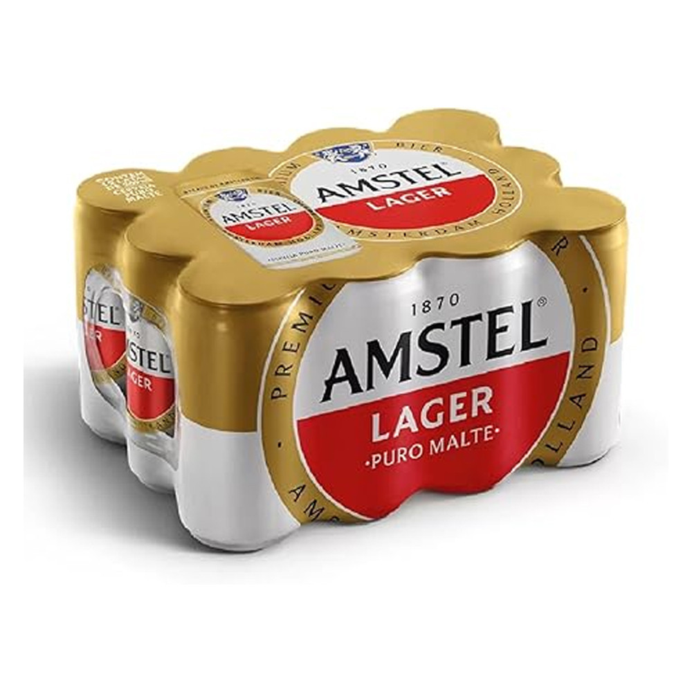 Cerveja Amstel Lager - 12 Latas de 269ml em Oferta na Shopee