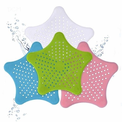 TAMPA DE RALO UNIVERSAL EM PVC SILICONADO – 15CM – IDEAL PARA PIA, LAVATÓRIO E BANHEIRO