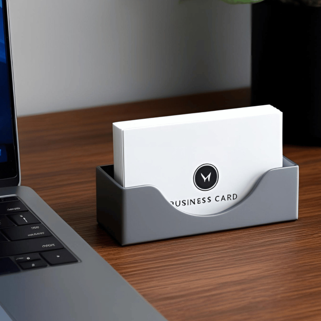 Expositor Porta Cartão De Visita SIMPLES MINIMAL Suporte para cartão panfleto Livreto Escritorio Sala