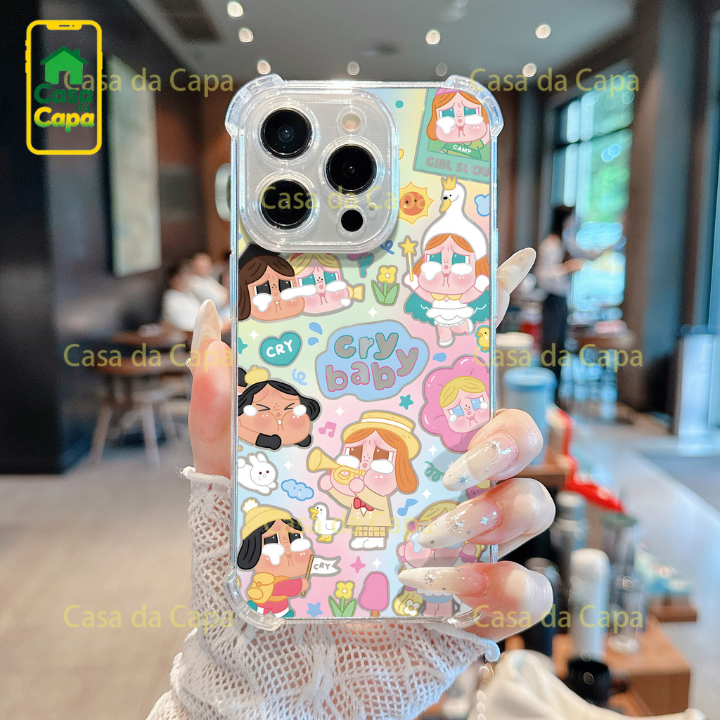 Capinha iPhone 17 16 15 14 13 12 11 Capinha Redmi 14 13C 12 A5 NOTE13 Capinha MOTO EDGE60 G54 G52 G85 G86 DLTMFS008