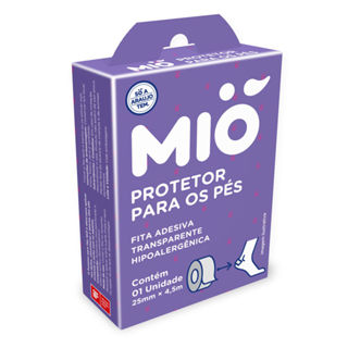 Fita Adesiva Mió Protetor para os Pés Transparente 25mm x 4,5m 1 Unidade em Oferta na Shopee