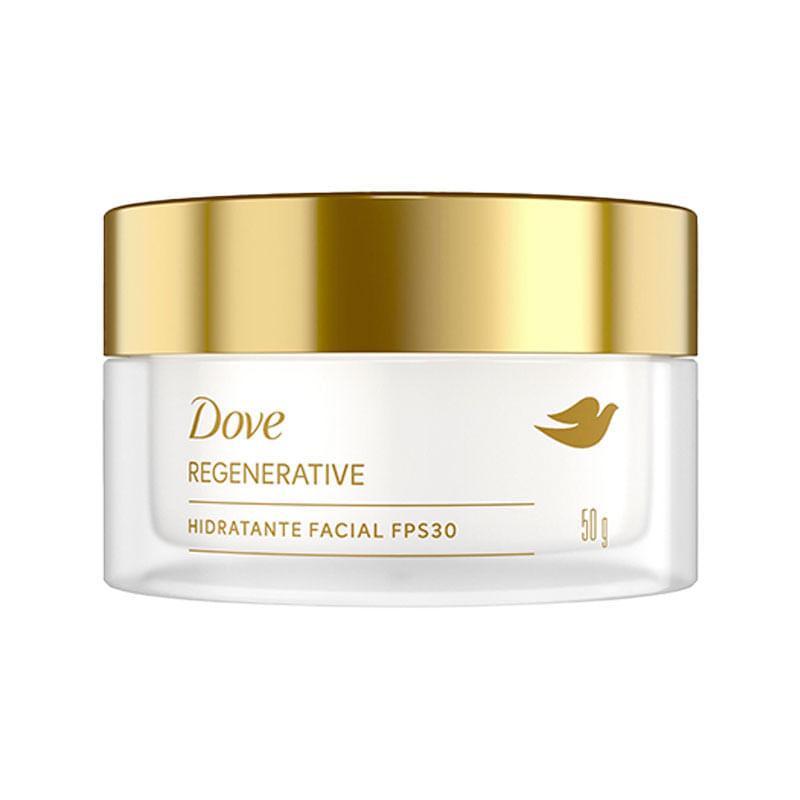 Hidratante Facial Diurno Dove Regenerative FPS30 50g em Oferta na Shopee