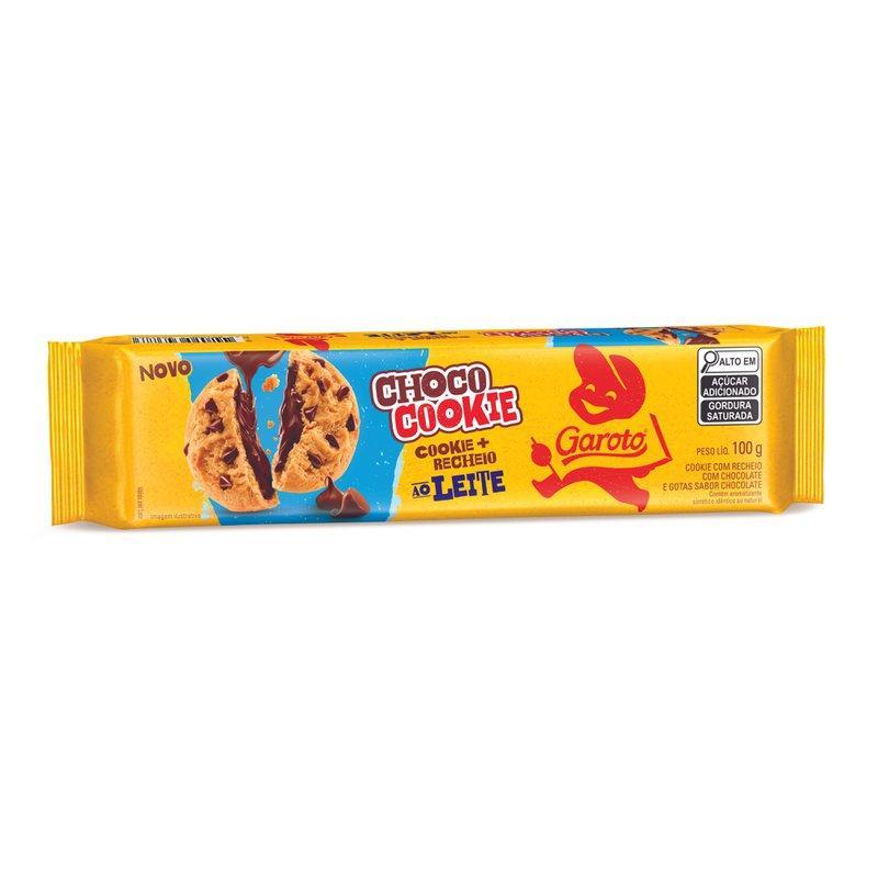 Choco Cookies Garoto com Recheio de Chocolate 100g em Oferta na Shopee