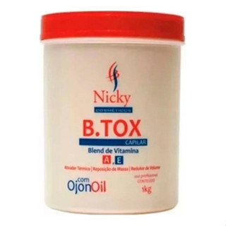 B.tox Capilar da Nicky Cosméticos Redução de Volume em Oferta na Shopee