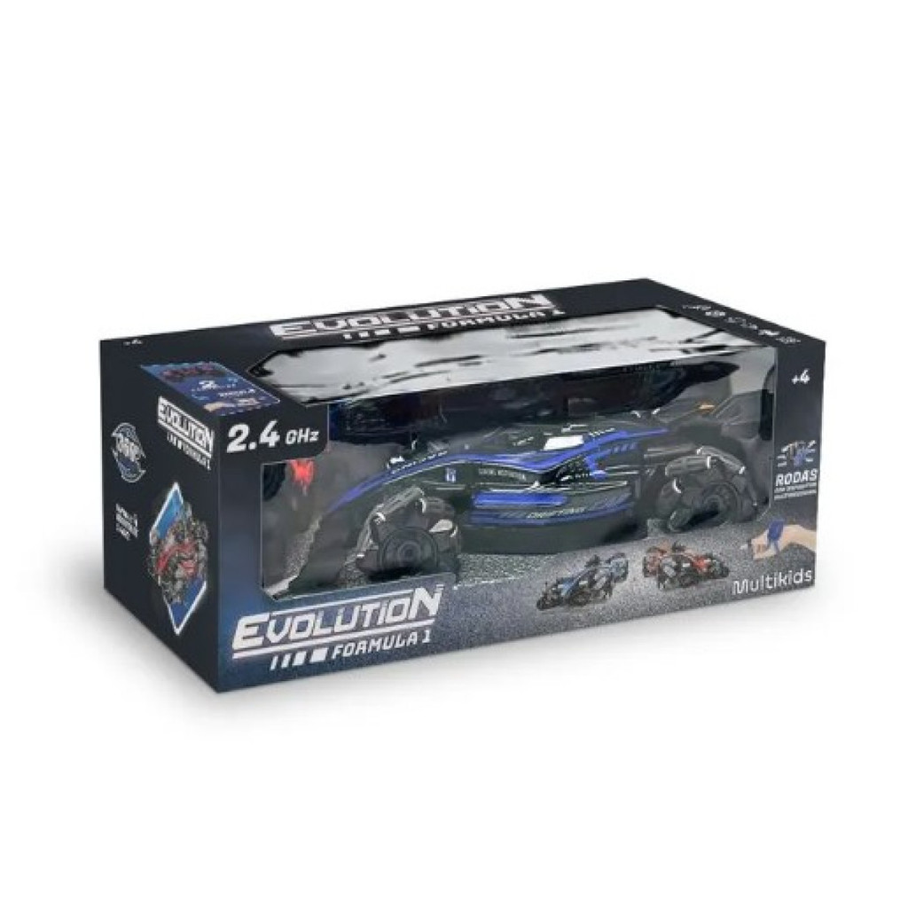 Carrinho De Controle Remoto Formula 1 Com Luz e Som Multi - BR2260