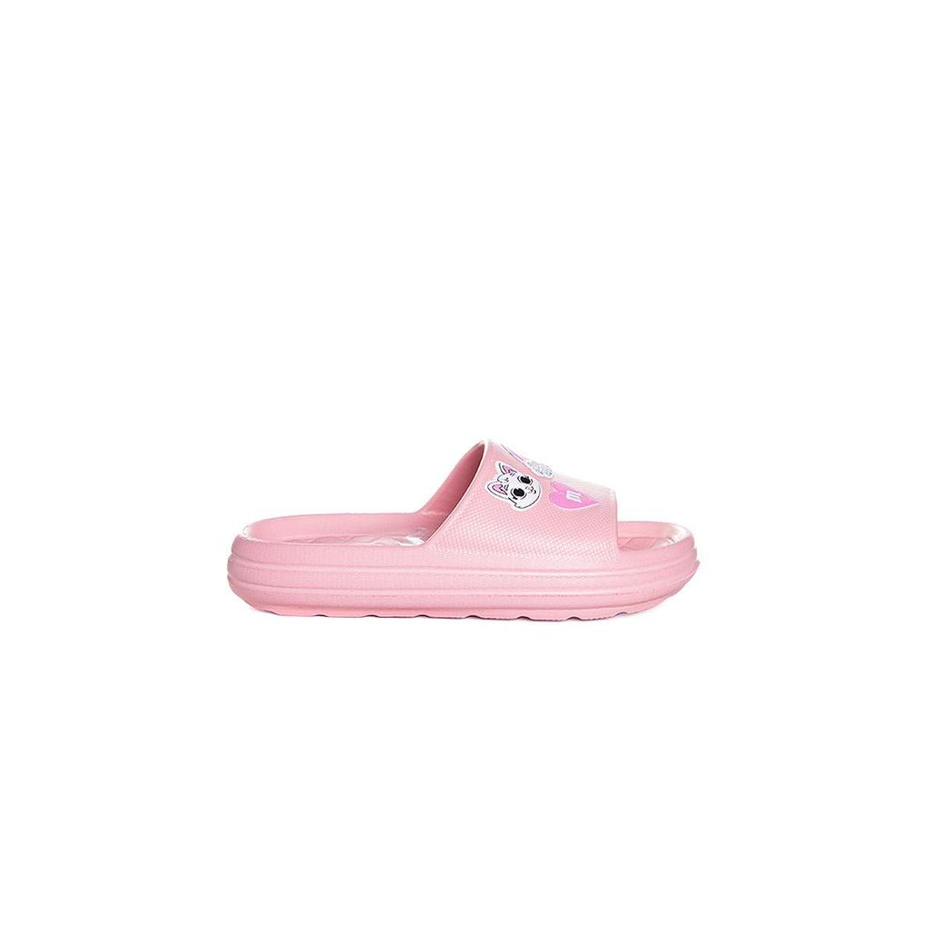 Chinelo Slide Infantil Molekinha Rosa