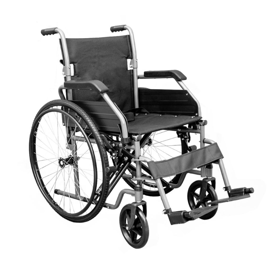 Cadeira De Rodas Basic Hidrolight Leve Dobrável Até 125 Kg