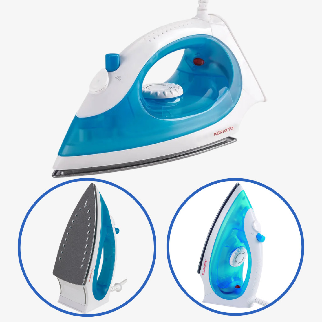 Ferro De Passar Roupas Elétrico Agratto Vapore Fv02 Branco em Oferta na Shopee