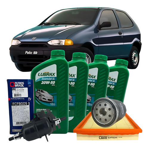 Kit Troca De Oleo Fiat Palio 1.0 1.5 Fiasa Mpi em Oferta na Shopee