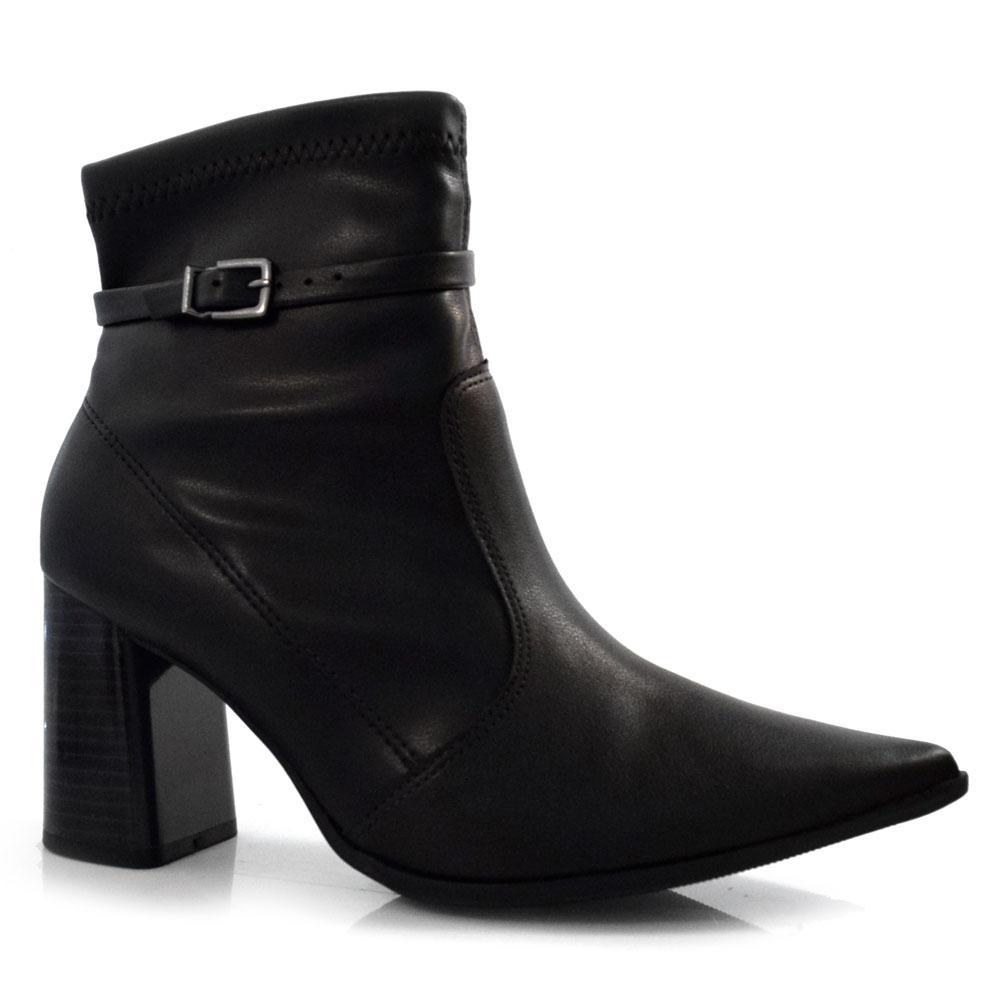 Bota de Cano Curto e Salto Bloco Ramarim 24-58101