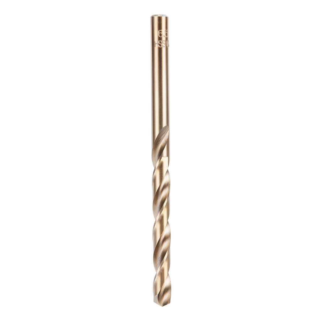 BROCA ACO RAPIDO PROF. COBALTO 5%  E ACO INOX 6.5MM 1PC MTX