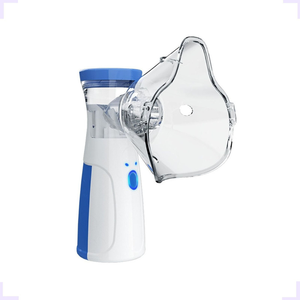 Nebulizador Sem Fio Portátil Usb Inalação Cor Azul