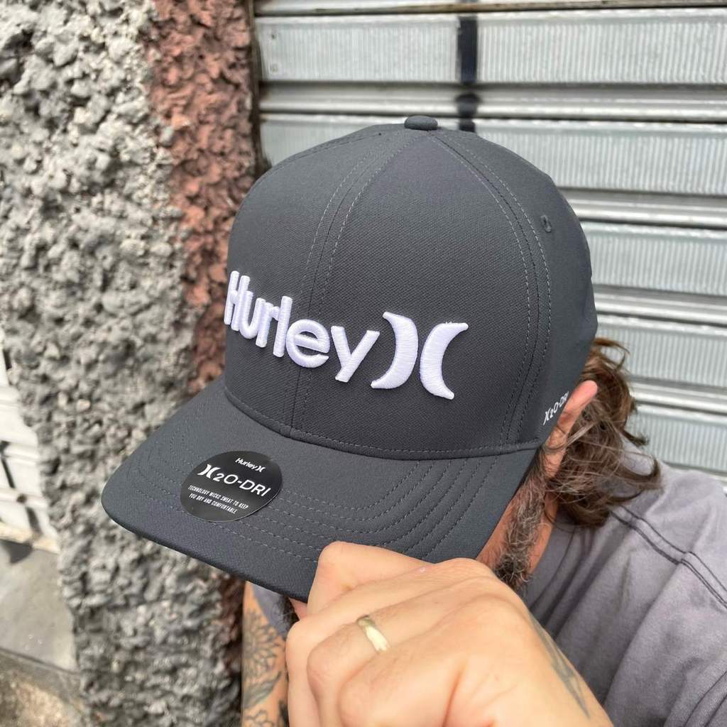 Boné Hurley Snapback One e Only Imp Chumbo UN