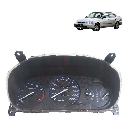 Painel Instrumento Automatico Honda Civic 1996 2000 Preto