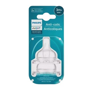 Bico Mamadeira Nº 3 Linha Anti-Colic 3m+ Philips Avent (SCY763/02) em Oferta na Shopee