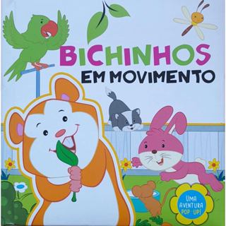 Uma Aventura Pop Up | Bichinhos em Movimento | Capa Dura em Oferta na Shopee