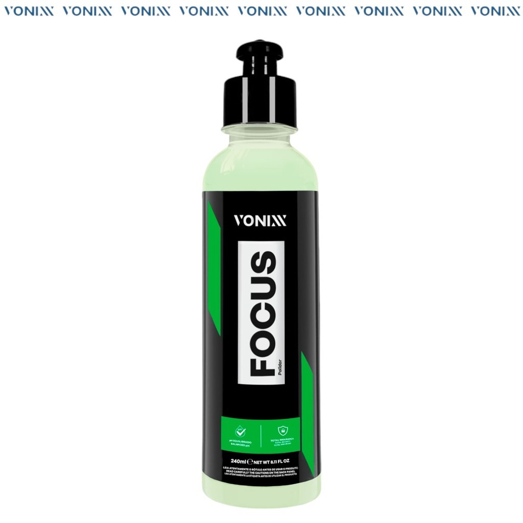 Focus Vonixx Composto Polidor De Vidros Removedor De Marcas D'água 240ml Vonixx