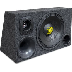 Kit Som Caixa Trio 12 Spyder Woofer 100W Driver Tweeter
