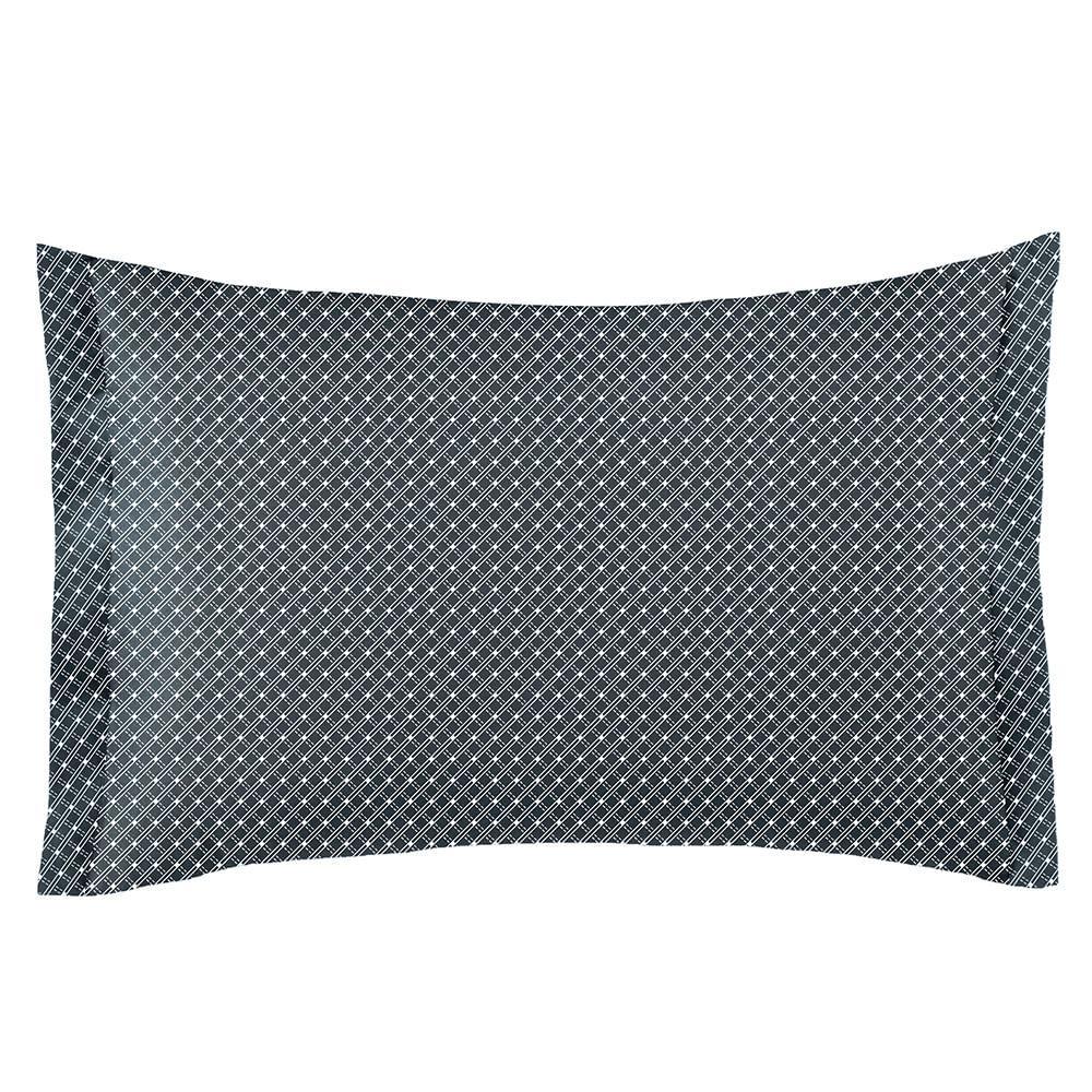 Mini Fronha Travesseiro Multiuso Altenburg Toque Acetinado 35cm x 50cm Slim Azul