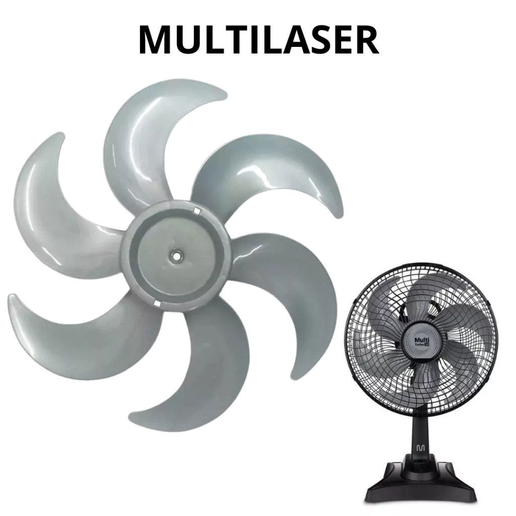 Hélice Para Ventilador Multilaser 40cm em Oferta na Shopee