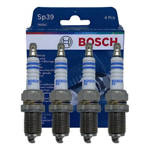 Jogo Vela Ignição Original Bosch Punto Siena Strada Uno Bravo Doblo Ideia Gol Parati Saveiro City