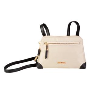 Bolsa Transversal Sestini Liv - Off White em Oferta na Shopee