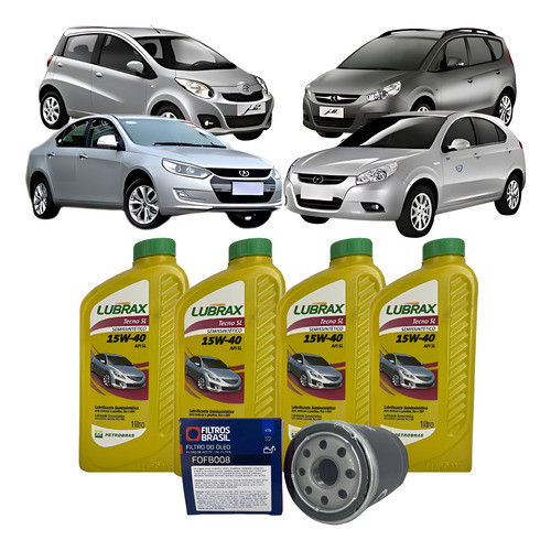 Kit Revisão + Filtro Jac J2 J3 1.4 16v J5 1.5 16v J6 2.0 16v em Oferta na Shopee