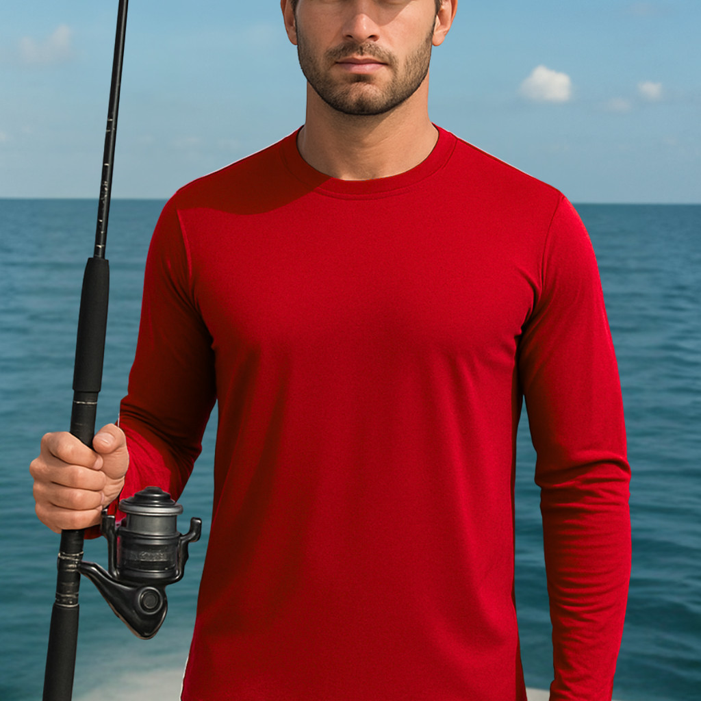 Camiseta Térmica Masculina UV Camiseta Segunda Pele