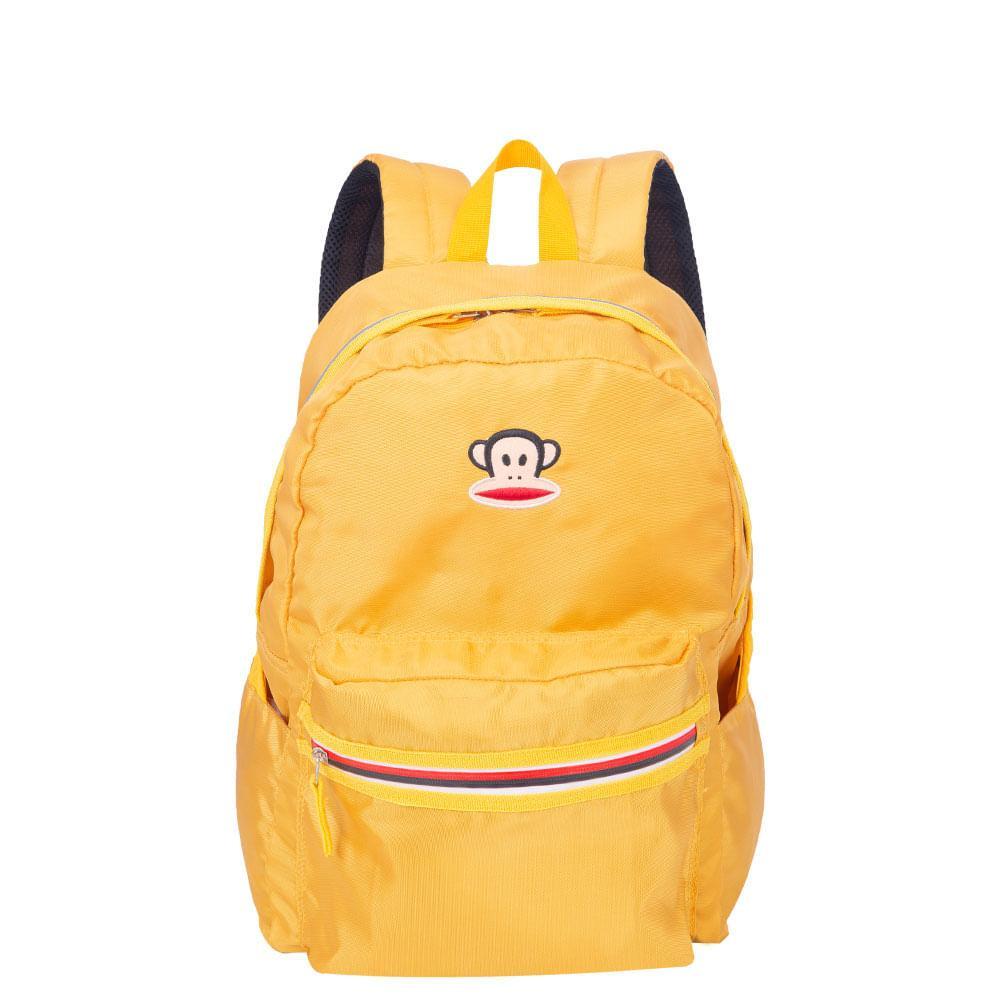 Mochila Grande Paul Frank Customs - Amarelo em Oferta na Shopee