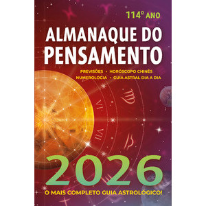 Livro Almanaque do Pensamento 2026 A edição de 2026 chega sob a regência de Marte