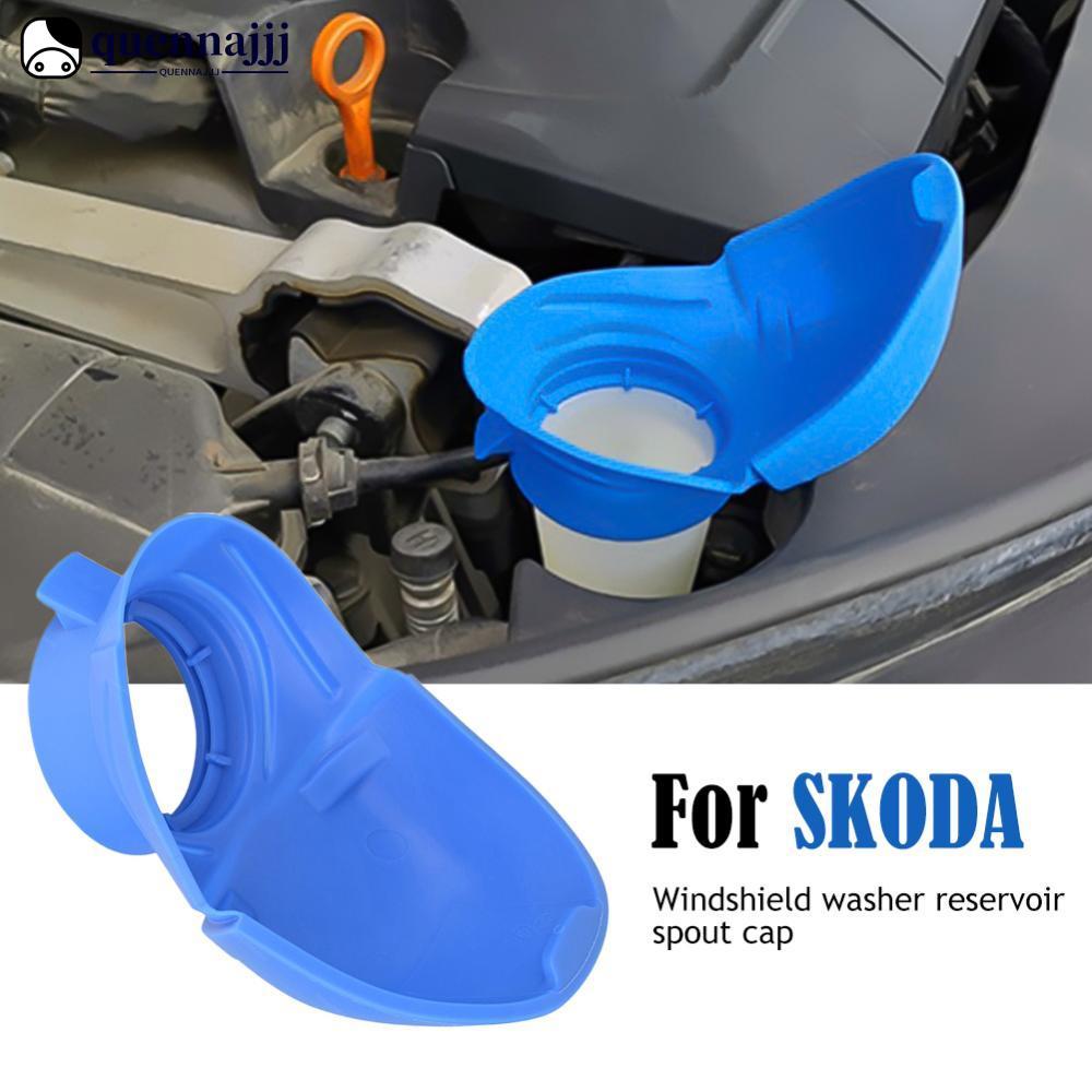 QUENNA Carro Pára-Brisa Limpador Lavadora Reservatório De Fluido Tanque Garrafa Tampa Funil Capa Para Skoda VW 6V0955485