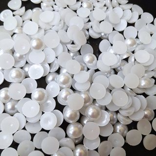 Meia Pérola Redonda 10mm Perolada Sem Furo 500g em Oferta na Shopee