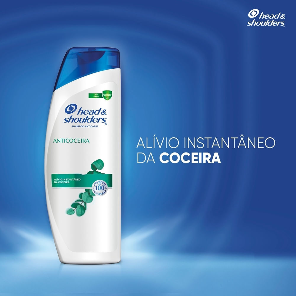 Detalhes do Shampoo Anticaspa Head & Shoulders Anti Coceira 400ml