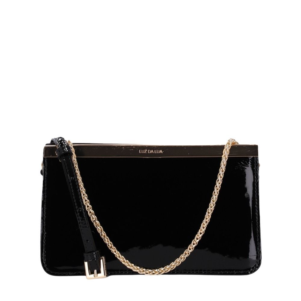 Bolsa Luz Da Lua Clutch Preto em Oferta na Shopee