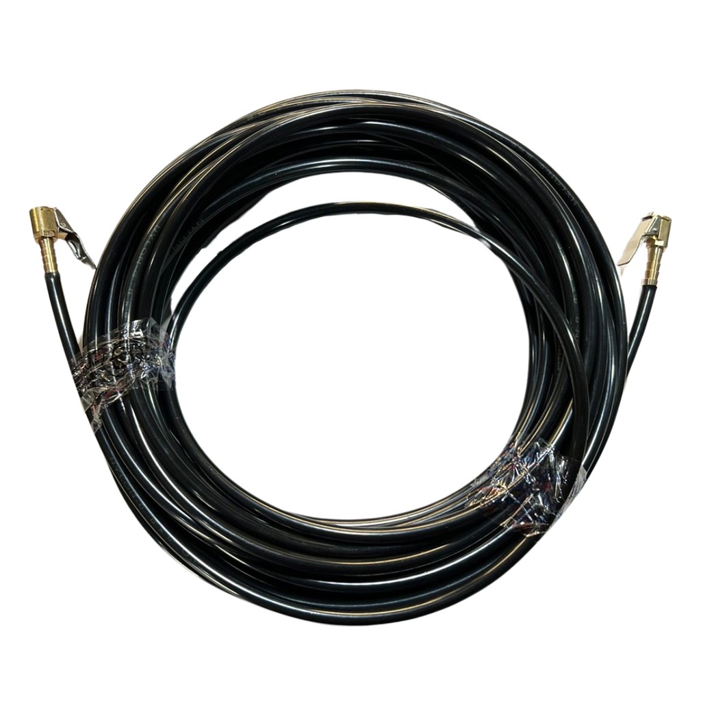 KIT CALIBRADOR INFLADOR TRANSFERIR AR PNEU + 5 METROS TUBO em Oferta na Shopee