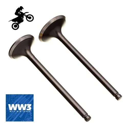 Jogo de Valvula Admissão e Escape (par) WW3 Honda CRF 230/ XR 200 (TODAS) — imagem 2 de 2