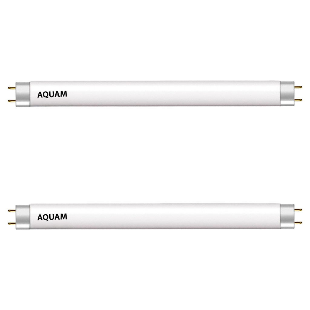 2 lâmpada branca 15W T5 tubular luz do dia fluorescente aquário marinho plantado luminária letreiros