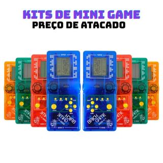 Kit até 24 Mini Game Portátil Retro Brinck Game 9999 Jogos Envio Rápido