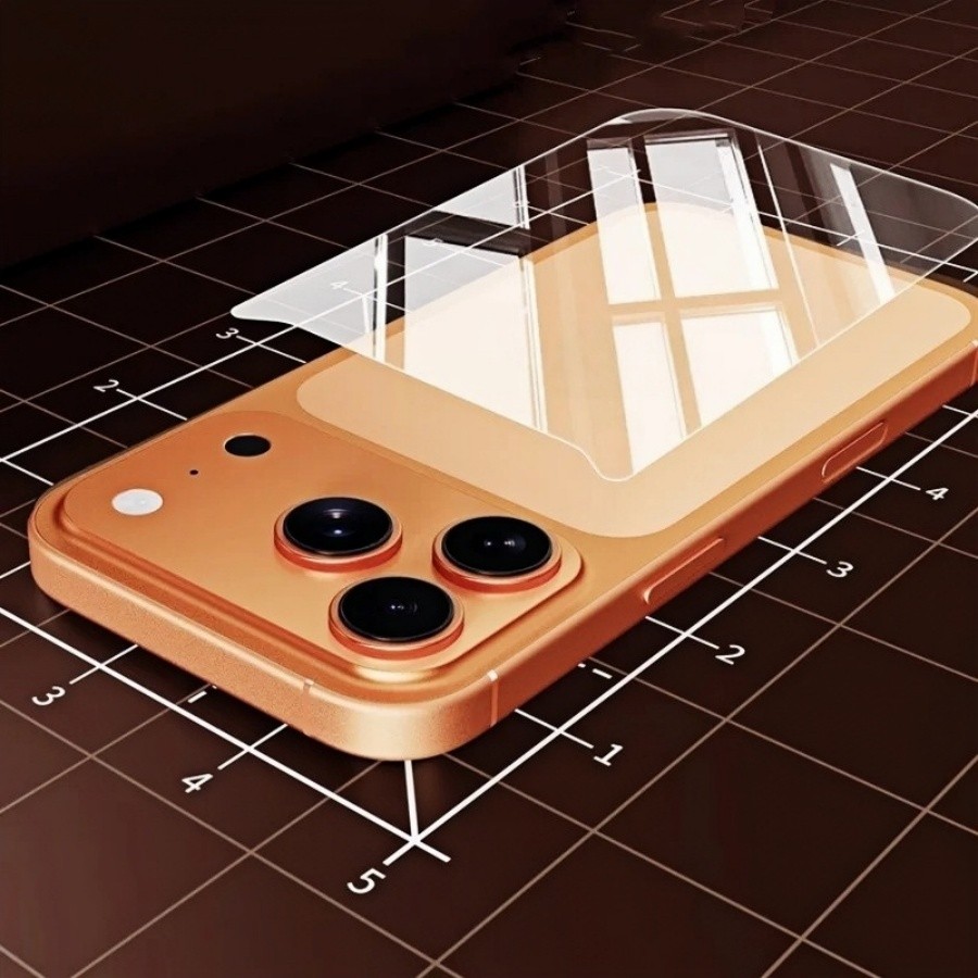 Pelicula de vidro + pelicula traseira para iPhone 17 16 15 14 13 12 11 Pro Max Air Plus 16e mini Película