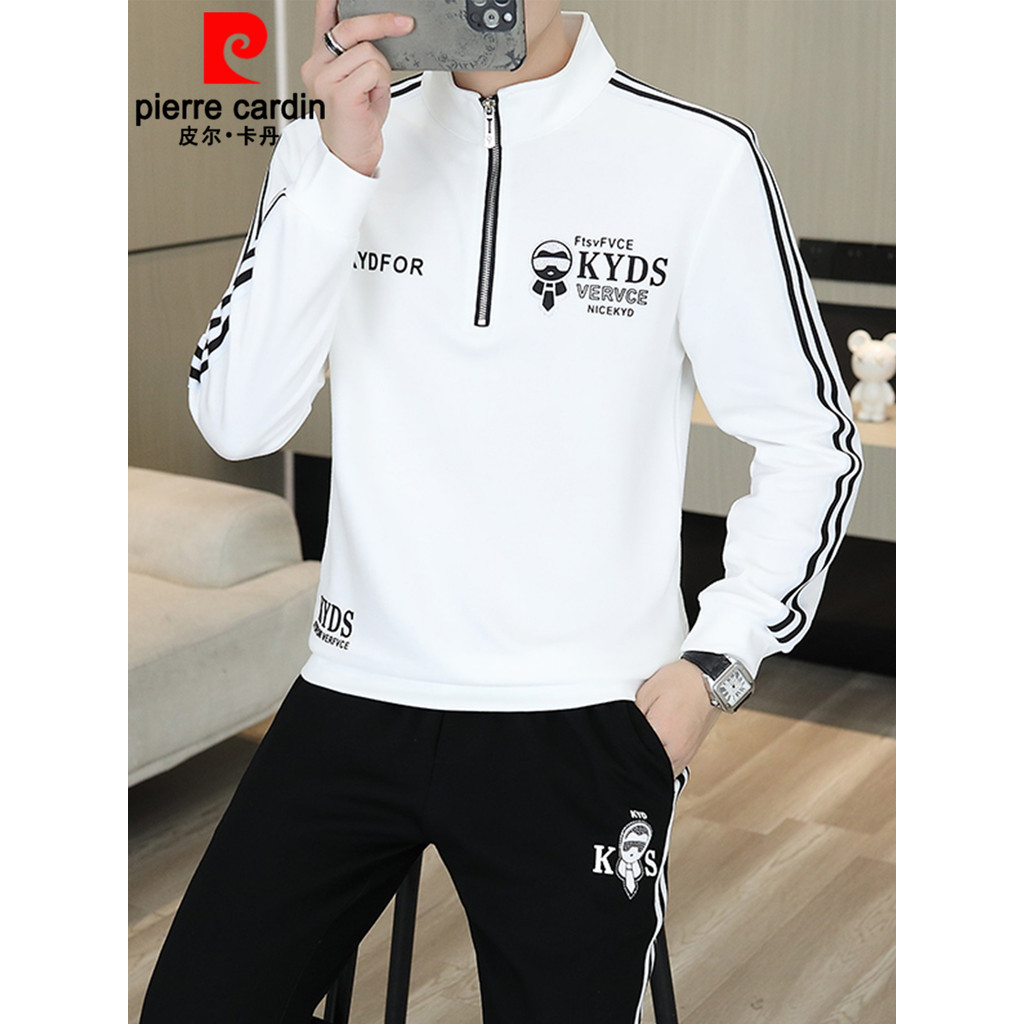 Pierre Cardan Casual terno esportivo moletom masculino primavera outono inverno 2026 novo estilo roupas masculinas um co