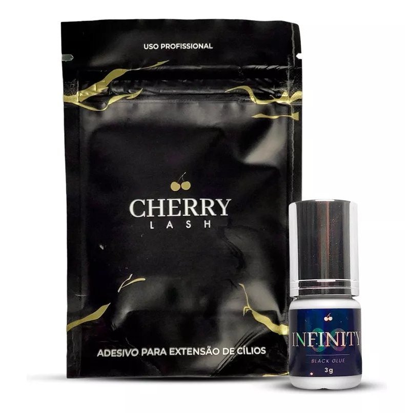 Cola Adesivo Cherry Lash Infinity 3g Extensão Alongamento De Cílios Postiços Fio A Fio em Oferta na Shopee