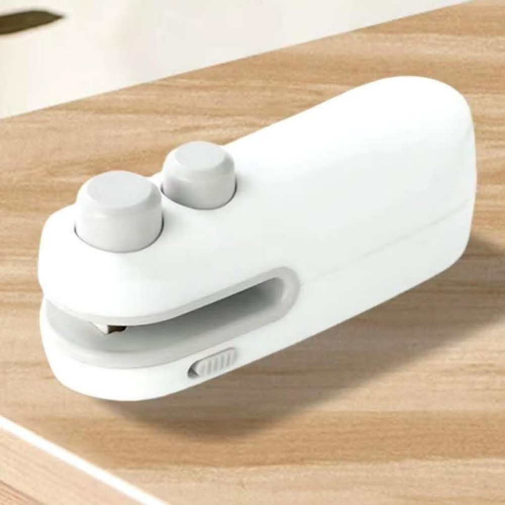Mini Máquina Seladora Portátil 2 Em 1 Saco Plástico Embalagen Carregamento Usb Elétrica
