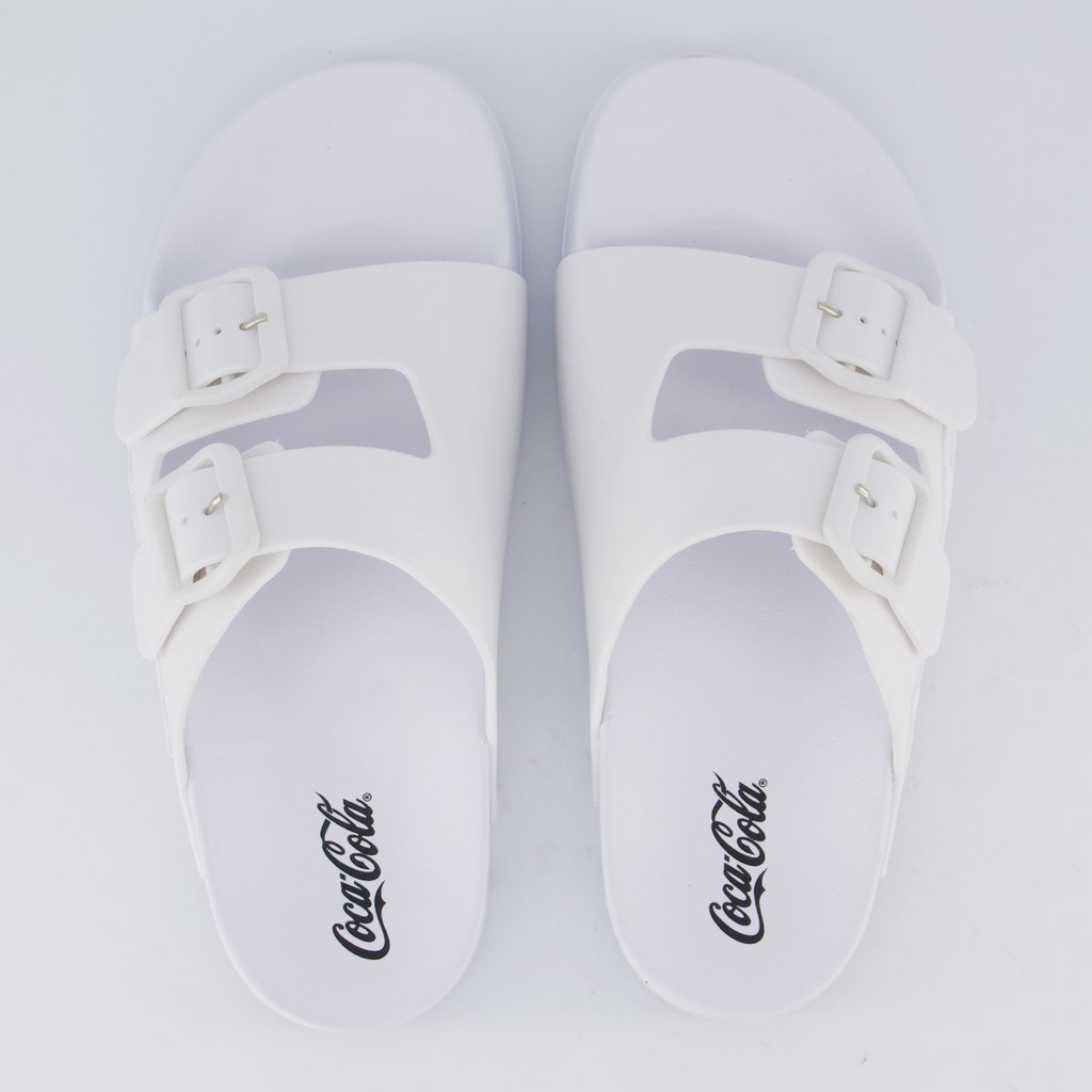 Chinelo Coca Cola Birken Ares Branco em Oferta na Shopee