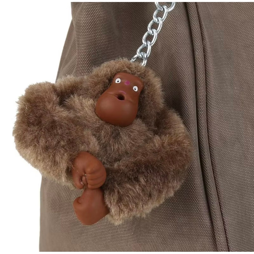 Chaveiro Pingente Pelúcia Macaco Macaquinho para Bolsas Mochilas Chaves