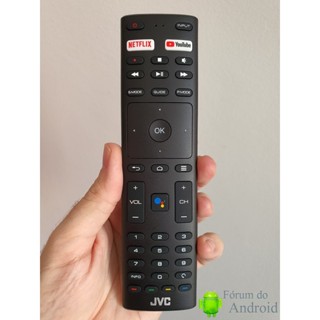 Controle remoto para TV Smart JVC Android SEM COMANDO DE VOZ em Oferta na Shopee