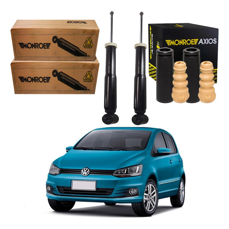Kit Amortecedor Traseiro Fox 1.0 1.6 2015 A 2018