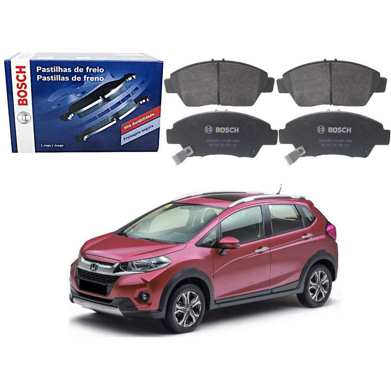 Pastilha Freio Dianteira Bosch Wrv 1.5 2017 A 2021 em Oferta na Shopee