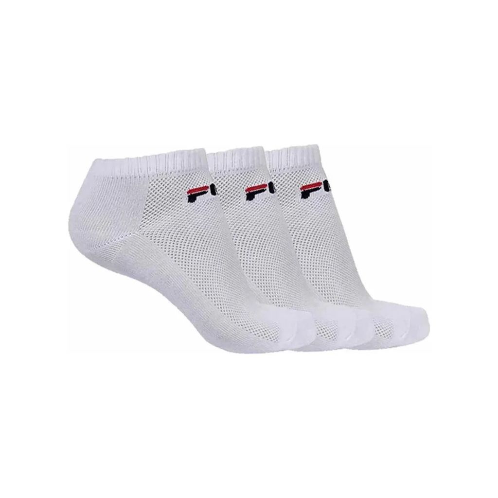 Meia Tripack Unisex Fila Cano Curto Light branco - 39-43