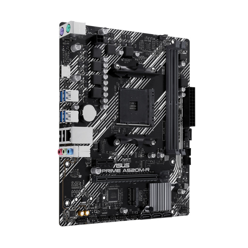 Placa Mãe Asus PRIME A520M-R AM4 Micro ATX DDR4 M.2 Proteção 5X Protection III