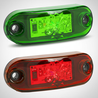 Kit 2 Luz Navegação Led Verde Vermelha Barco Lancha Navegação em Oferta na Shopee